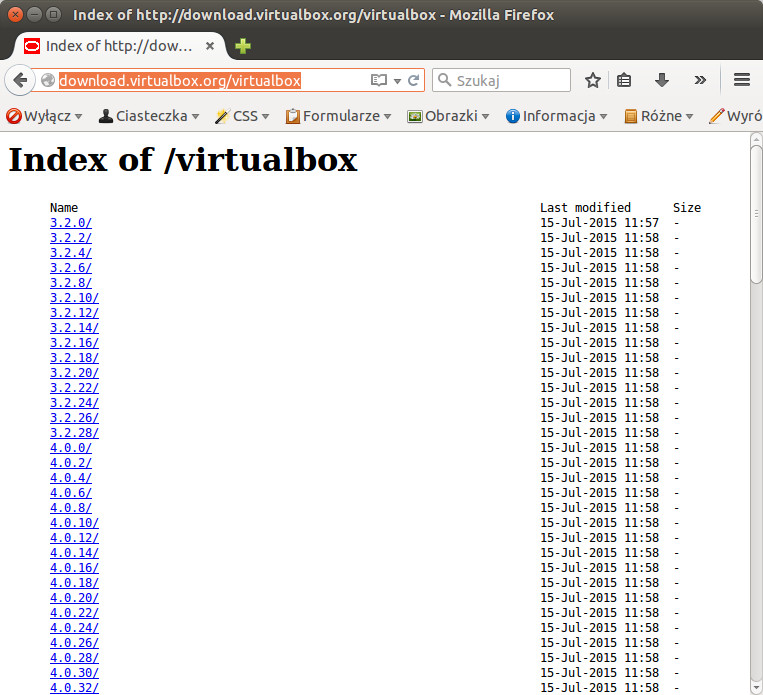 virtualbox extension