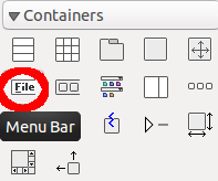Menu główne w przyborniku