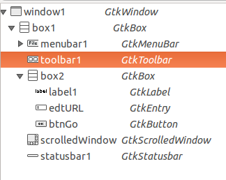 Zaznaczony toolbar